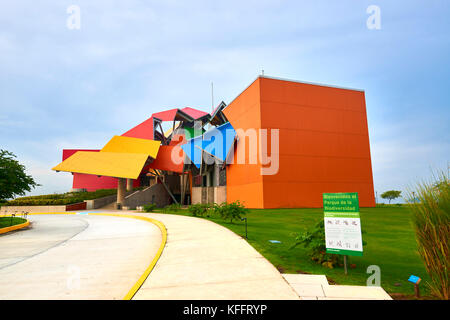 Biodiversität Museum von Frank O. Gehry, Calzada de Amador, Panama City, Republik Panama, Mittelamerika Stockfoto