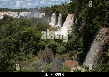 Iguazu-Wasserfälle in Argentinien Stockfoto