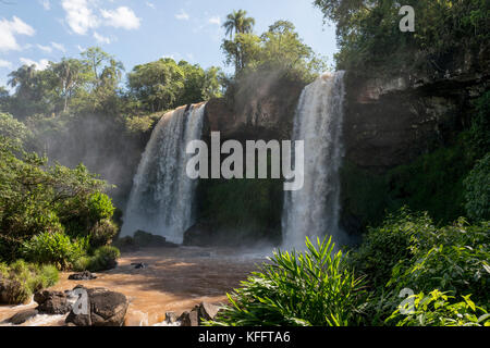 Iguazu-Wasserfälle in Argentinien Stockfoto