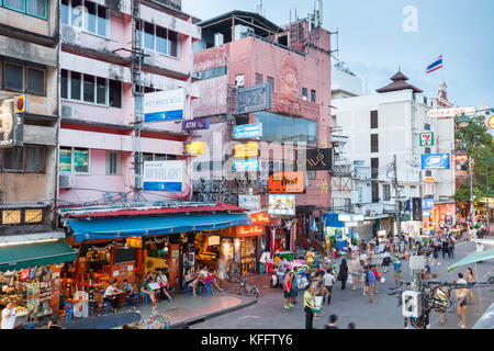 Die Straße Markt an der Khao San Road, Bangkok Stockfoto