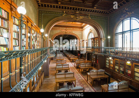 Die große Bibliothek, Gheorghe Asachi technische Universität Iasi, Rumänien Stockfoto