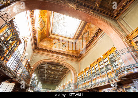 Die große Bibliothek, Gheorghe Asachi technische Universität Iasi, Rumänien Stockfoto