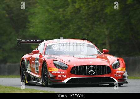 Motorsport GT Racing - Brands Hatch & Barcelona Blancpain Serie Stockfoto