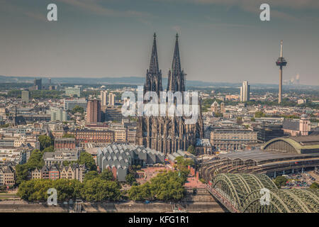 Stadt Köln in Deutschland Stockfoto