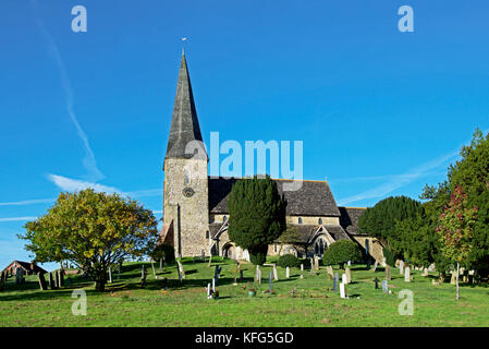 St. Peter's Kirche, Wisborough Green, West Sussex, England, Großbritannien Stockfoto