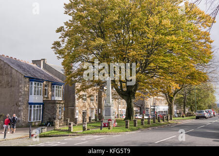 Herbst in Middleton-in-Teesdale, County Durham, England, Großbritannien Stockfoto