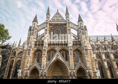 Westminster Abbey in London Stockfoto