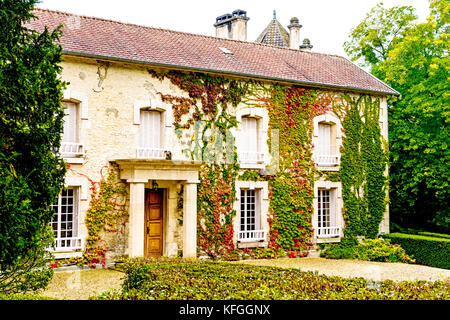 Colombey-les-Deux-Églises (Departements Seine-Maritime, Frankreich): La Boisserie, der Heimat des ehemaligen französischen Präsidenten Charles de Gaulle und seine Familie Stockfoto