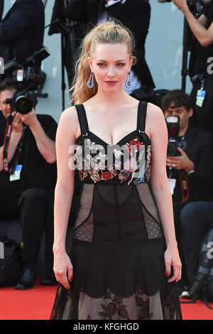Amanda Seyfried besucht die Ersten Reformierten Premiere während des 74. Filmfestival in Venedig Venedig, Italien. 30. August 2017 © Paul Treadway Stockfoto