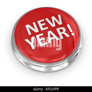 3d-Schaltfläche, Computer generierten Bildes. 3D-Render. Stockfoto