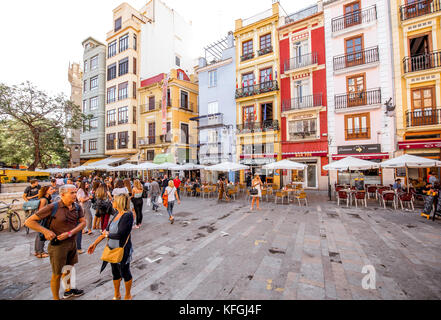 Das Leben in Valencia, Spanien Stockfoto