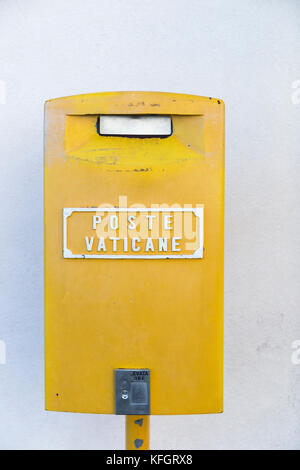 Postfach im Vatikan in Rom, Italien Stockfoto