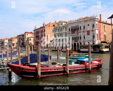 Canal Grande, Venedig, Italien Stockfoto