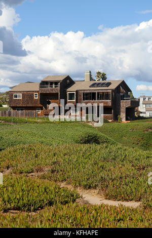 Ein Haus in der Nähe von West Cliff Drive, Santa Cruz, Kalifornien, USA Stockfoto