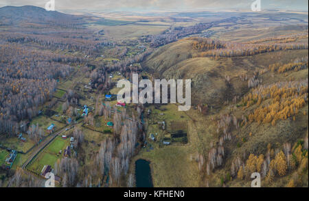 Landschaft in khakasia in Russland. Stockfoto