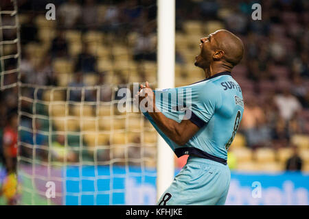 Porto, Portugal. 28 Okt, 2017.fc Porto player Brahimi in Aktion während der ersten Liga Match zwischen Boavista fc und FC Porto, bei Stadion Axa in Porto, Portugal. Credit: diogo Baptista/alamy leben Nachrichten Stockfoto