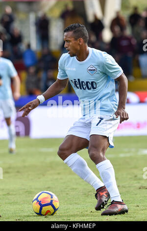 Benevento, Italien - 29 Oktober: Nani von Lazio in Aktion während der serie a tim Übereinstimmung zwischen Benevento Calcio und SS Lazio im stadio Ciro vigorito am 29. Oktober 2017 in Benevento, Italien (Credit: Marco iorio/alamy leben Nachrichten Stockfoto