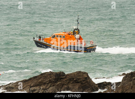 Newquay, Cornwall, England. 29 Okt, 2017. Fehlende Person Dom Sowa 17 Jahre alt, eine riesige Suche im Gange. 29, Oktober, 2017. Credit: Robert Taylor/Alamy leben Nachrichten Stockfoto