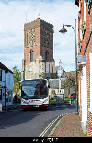 Marienkirche in Petworth, einer kleinen Stadt in West Sussex, England, Großbritannien Stockfoto