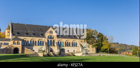 Panorama der Emporers Palace in Goslar, Deutschland Stockfoto