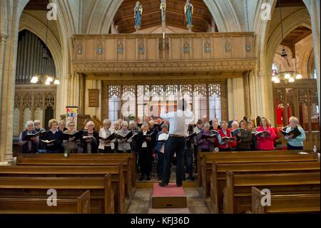 Chew Valley Choral Society Stockfoto