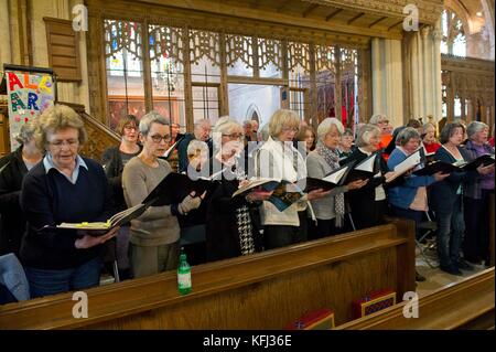 Chew Valley Choral Society Stockfoto