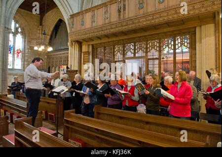 Chew Valley Choral Society Stockfoto