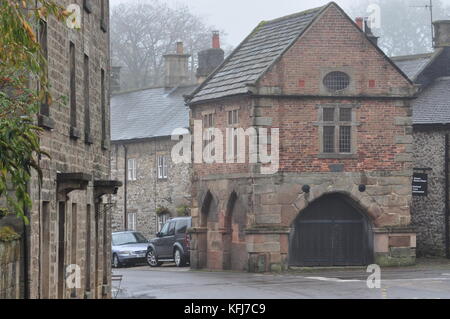 Markt Haus Winster Derbyshire Peak District England Großbritannien Stockfoto