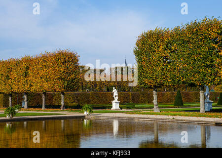 Hannover, Deutschland - 19. Oktober 2017: die Herrenhäuser Gärten in Hannover (Herrenhäuser Gärten) Stockfoto