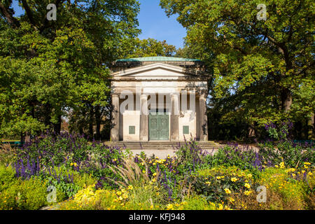 Berggarten (Hannover) ist eine der ältesten Botanischen Gärten in Deutschland. Stockfoto