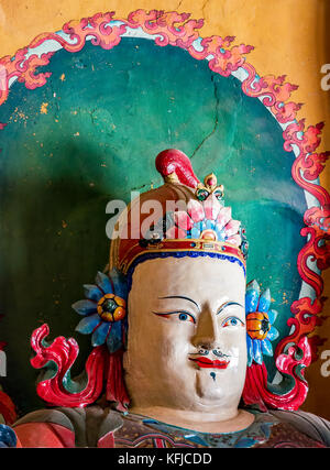 Buddhistische Kunstwerke in Monaster Palcho - Gyantse Tibet Stockfoto