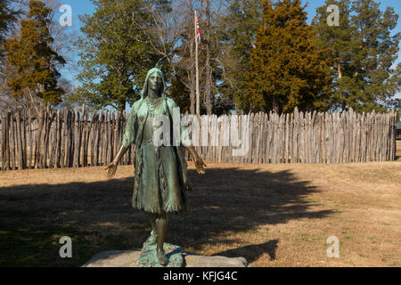 Historic Jamestowne Jamestown Virginia Stockfoto