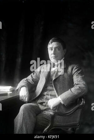 Maurice Maeterlinck (1869-1949), belgischer Dramatiker C. -184 Foto Taponier Kredit:Photo12/Coll. Taponier Stockfoto