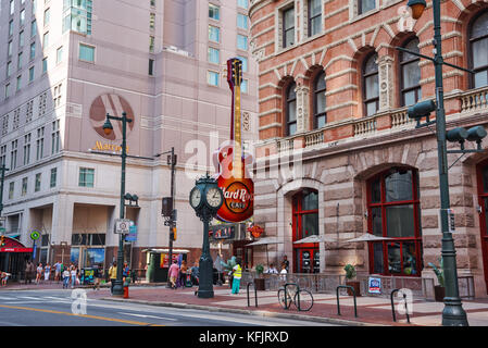 Berühmtes Hard Rock Café, Philadelphia, Pennsylvania, USA Stockfoto