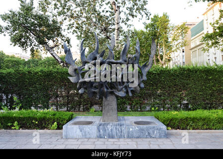 Holocaust Memorial in Thessaloniki Stockfoto