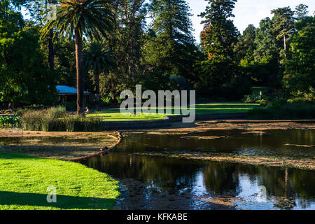 Die Royal Botanic Gardens, Melbourne, Australien Stockfoto