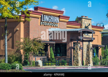 LongHorn Steakhouse Restaurant im Metro Atlanta, Georgia. (USA) Stockfoto