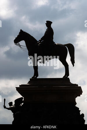 Denkmal des Zaren Alexander II. von Russland in Sofia. Stockfoto