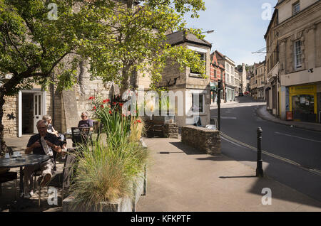 Außenbereich im Zentrum von Bradford on Avon Wiltshire England Großbritannien Stockfoto