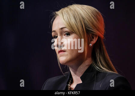 Rebecca Long-Bailey bei der Herbstkonferenz der Labour Party im Brighton Center, Brighton, Großbritannien - Dienstag, 26. September 2017. Im Bild: Rebecca Long-Bailey, Schattenministerin für Wirtschaft, Energie und Industriestrategie Stockfoto