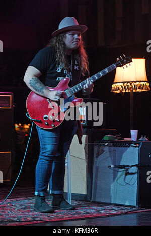 Fort LAUDERDALE FL - 29. OKTOBER: Marcus King Band tritt am 29. Oktober 2017 in Fort Lauderdale, Florida bei Revolution auf. Kredit: MPI04/MediaPunch Stockfoto