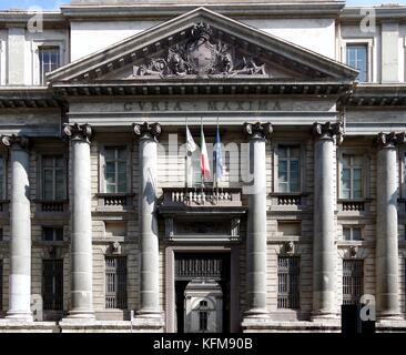 Kurie Maxima, Palast der Obersten Richter, Turin, Turin, Italien. Stockfoto
