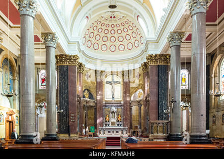 Innenraum der St. Wilfrid's Römisch-katholische Kirche, Preston, Lancashire, Preston Kapelle St Stockfoto