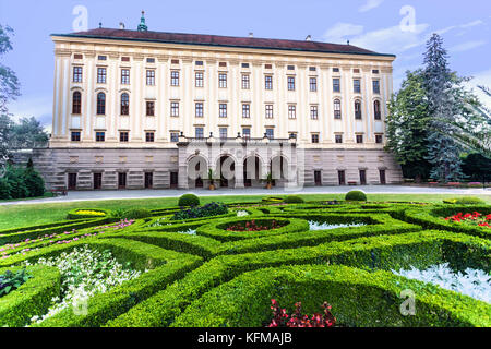 Kromeriz Schlossgarten des Erzbischofs Kromeriz Tschechische Republik Tschechischer Schlossgarten Stockfoto