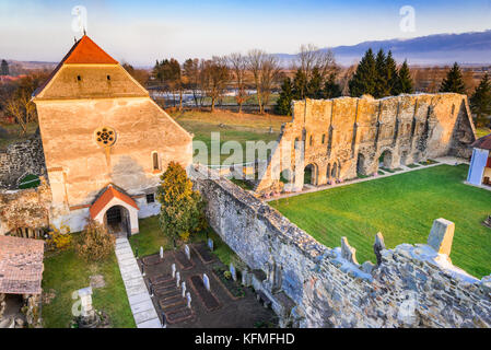 Carta, Rumänien - Carta Kloster, ehemalige Zisterzienser (Benediktiner) religiöse Architektur in Siebenbürgen. Stockfoto