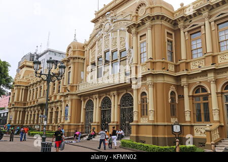 Edificio Computerwoche (Post Office), Plaza Juan Rafael Mora, Calle 2, San José, San José Provinz, Central Highlands, Costa Rica, Mittelamerika Stockfoto