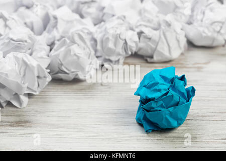 Auf der Suche nach Inspiration und Kreativität Stockfoto