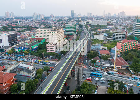 jakarta, Indonesien. Stockfoto