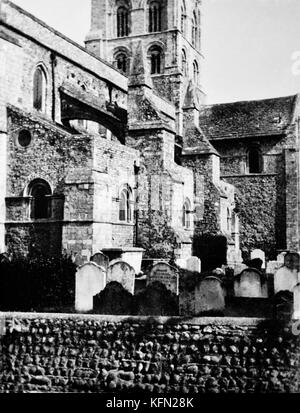 Sussex United Kingdom, Fotos aus einem anderen Jahrhundert, ca. 1900. Städte und Dörfer und Landschaften Stockfoto