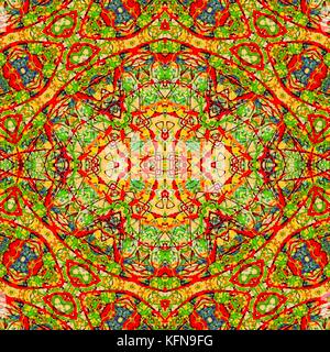 Abstract vector großen Indischen Rangoli Hintergrund Wandteppich creative digital design Artwork Stock Vektor